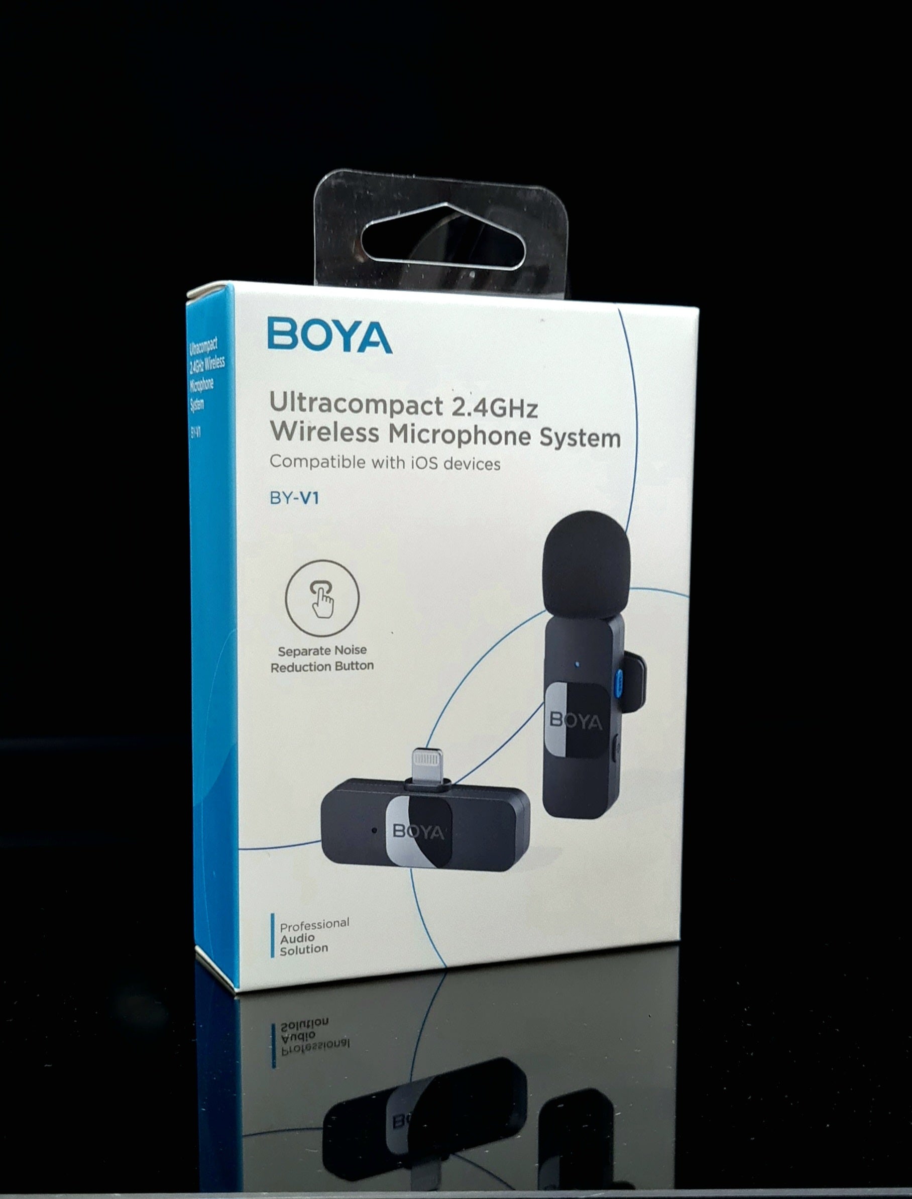 BOYA BY-V1 Wireless Lavalier Microphone for iPhone - The Camerashop