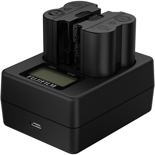 Fujifilm BC-W235 Dual Battery Charger (Genuine Charger)
The Fujifilm BC-W235 Dual Battery Charger is a must-have accessory for photographers using NP-W235 batteries. Designed for efficiency, this charge
