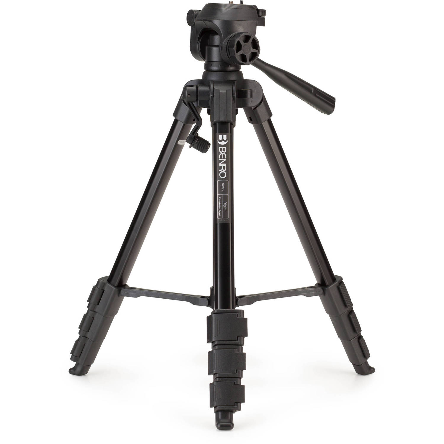 Benro T880EX digital aluminum tripod with 3-way Pan/Tilt Head - The Camerashop