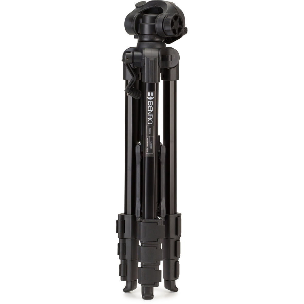 Benro T880EX digital aluminum tripod with 3-way Pan/Tilt Head - The Camerashop
