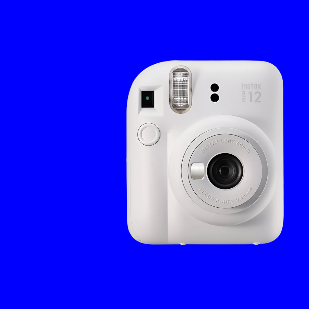 Fujifilm Instax Mini 12 Camera ( Clay White ) - The Camerashop