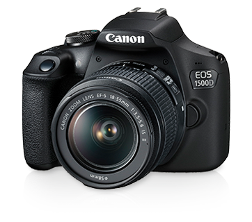 Canon EOS 1500D Digital SLR Camera with EF S18-55 is II Lens – The