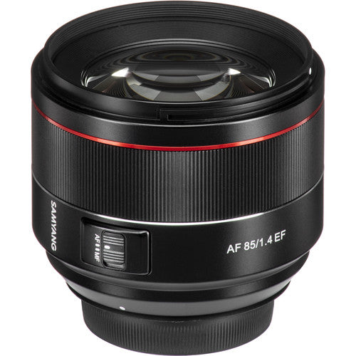 Samyang AF 85mm f/1.4 EF Lens for Canon EF - The Camerashop