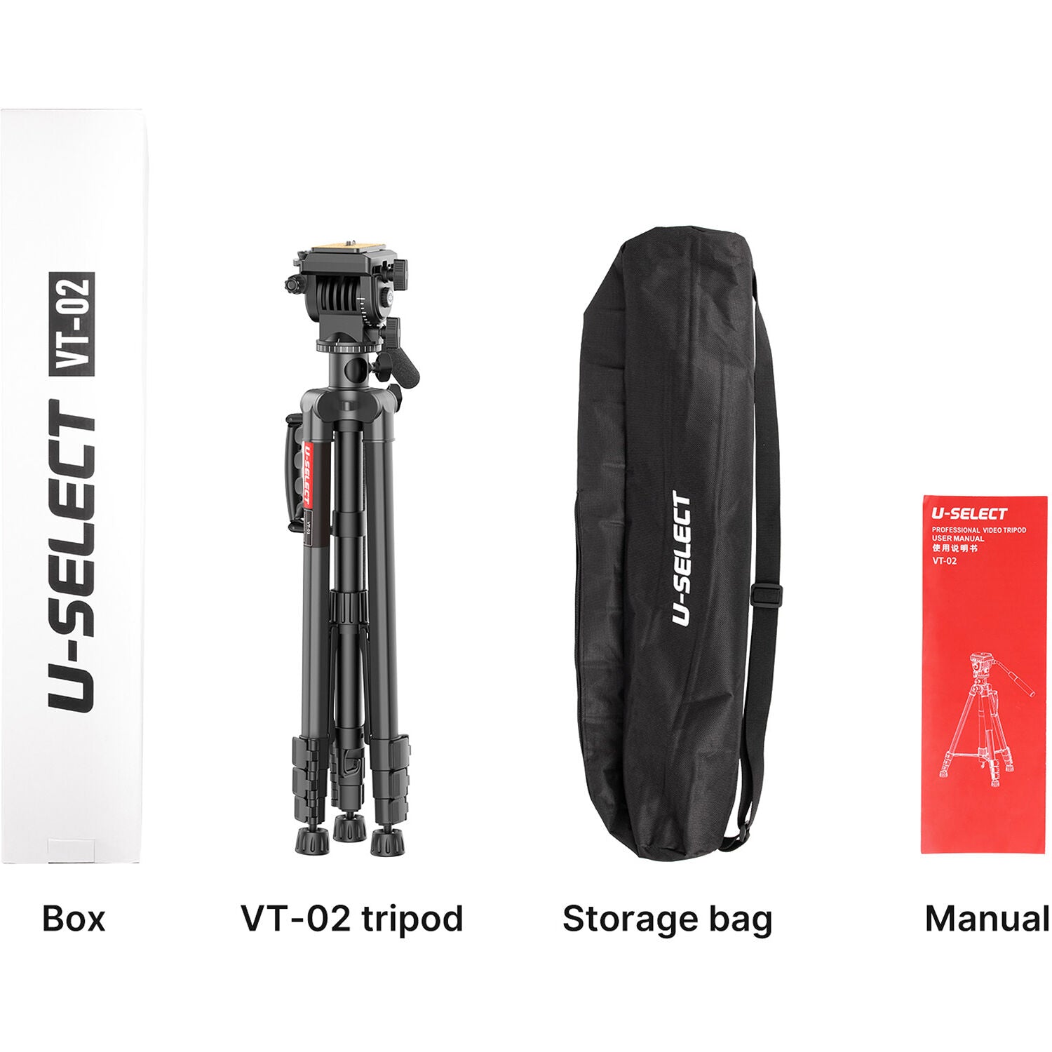 Ulanzi U-Select VT-02 Lightweight Portable Tripod ( Premium Quality ) - The Camerashop