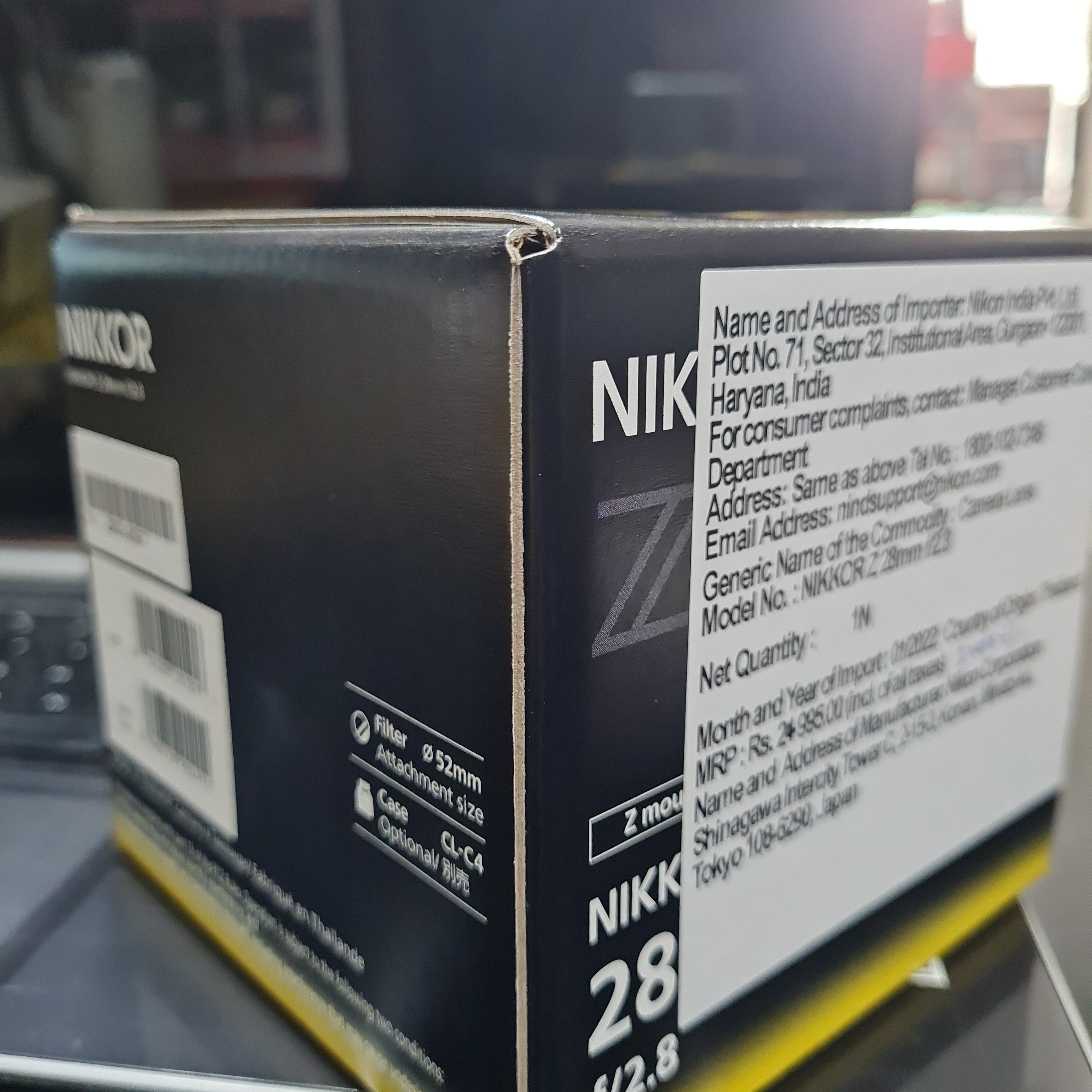Nikon Nikkor Z 28mm f/2.8 Lens - The Camerashop