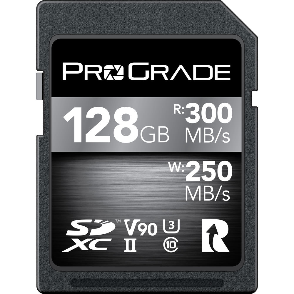 ProGrade Digital 128GB UHS-II SDXC Memory Card - The Camerashop