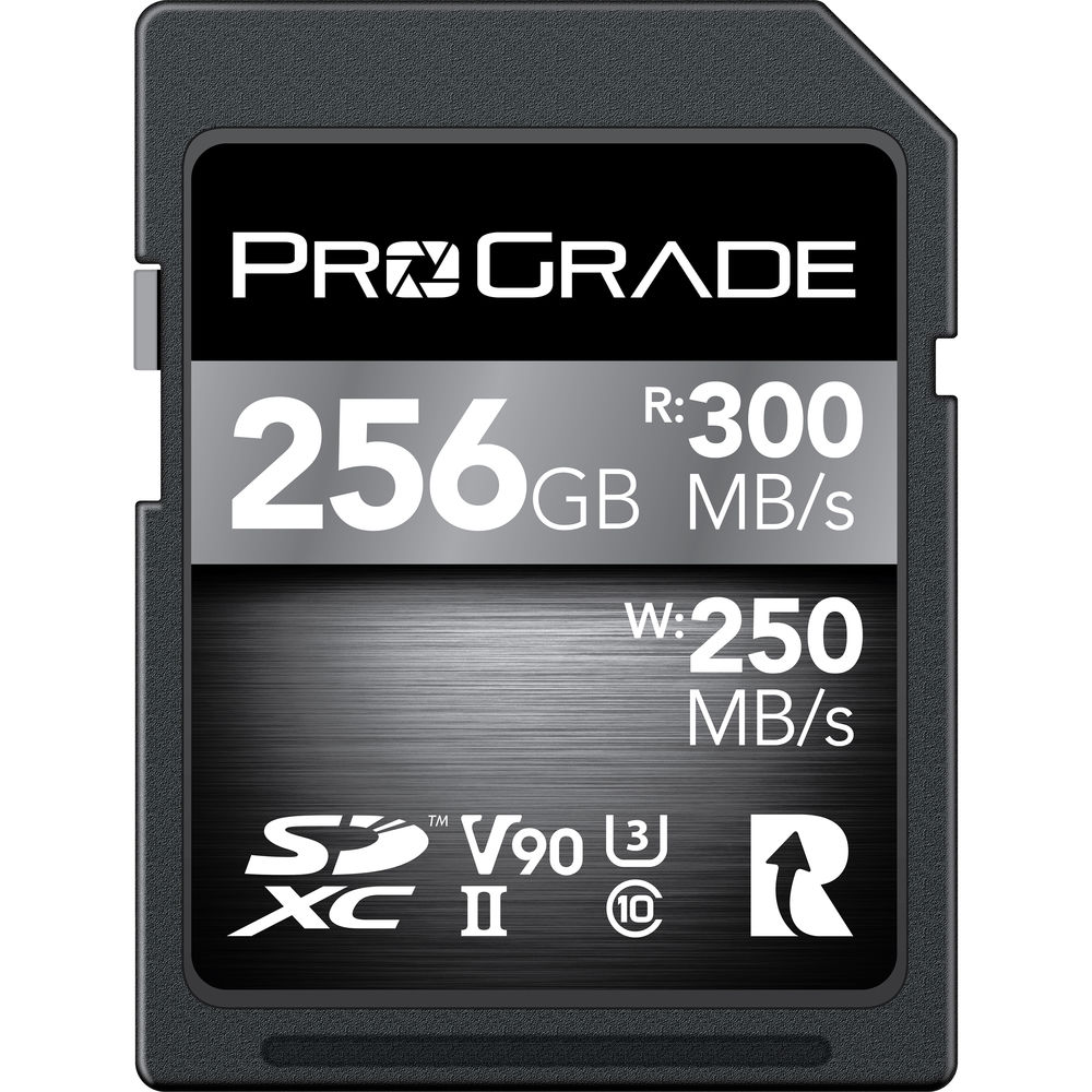 PROGRADE DIGITAL 256GB UHS-II V90 SDXC MEMORY CARD - The Camerashop