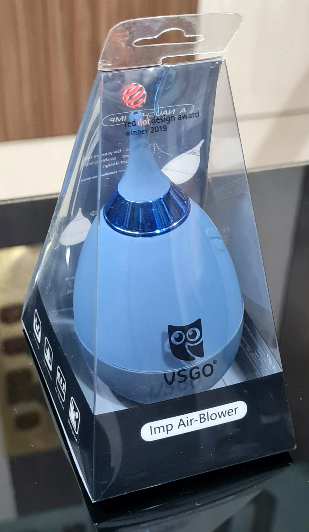 VSGO Filter Air Blaster with Filter Tumbler Design Lens Cleaning Blower (V-B012E) - The Camerashop