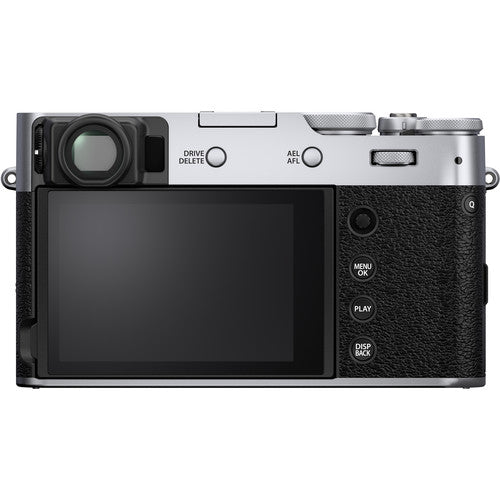 FUJIFILM X100V Mirrorless Digital Camera with 23mm f/2 Lens (Silver) - The Camerashop