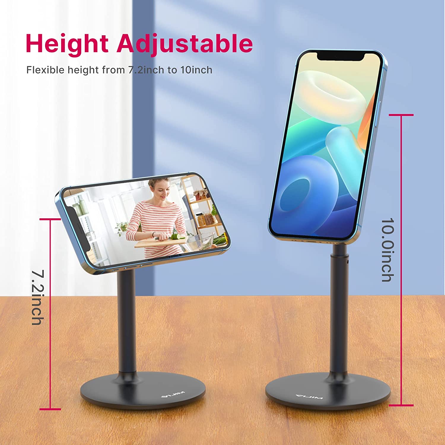 ULANZI HP002: 360° Rotating Magnetic Aluminum Phone Stand for iPhone 13/12 - The Camerashop