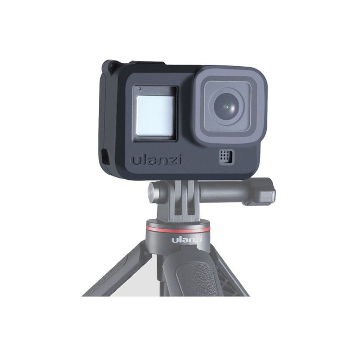 ULANZI G8-3 SILICONE PROTECTIVE COVER HOUSING CASE WITH LANYARD & LENS CAP COMPATIBLE FOR GOPRO HERO 8 BLACK ACTION CAMERA - The Camerashop