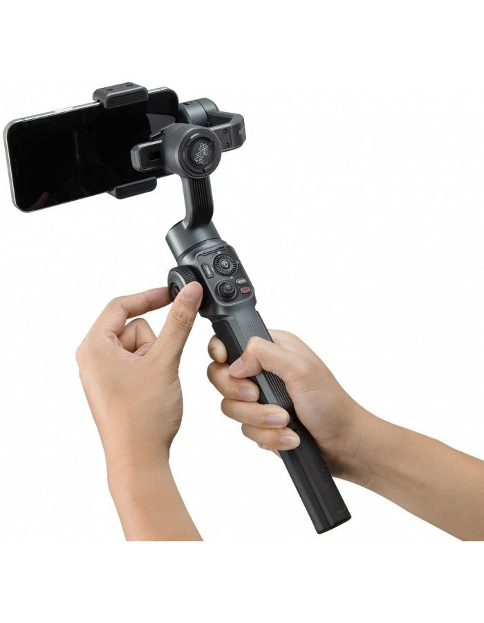 Zhiyun Smooth 5 Gimbal 3-Axis Focus Pull & Zoom Capability Handheld Gimbal Stabilizer for Smartphone, Compatible With IPhone 13 Pro Max - The Camerashop