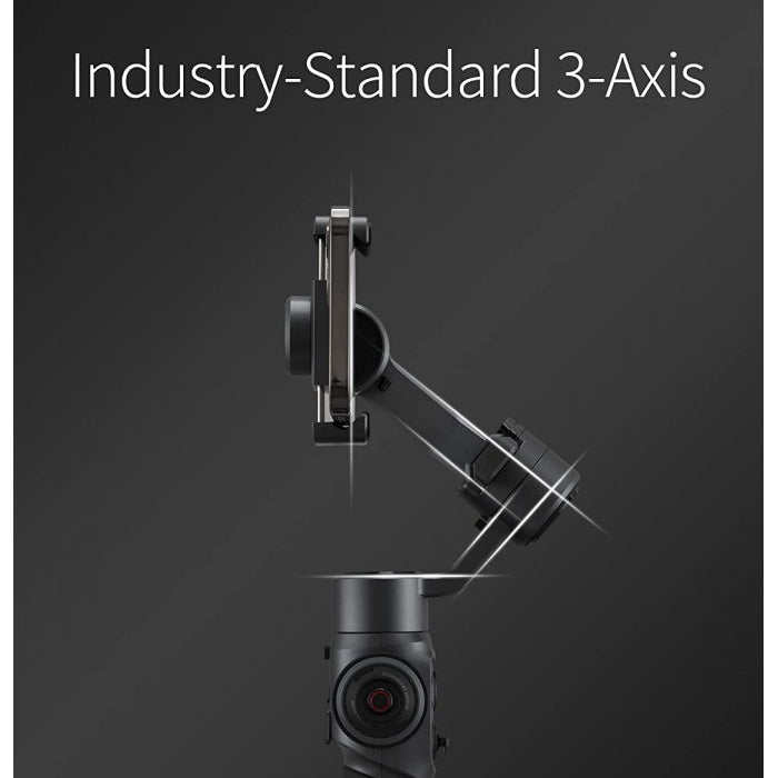 Zhiyun Smooth 5 Combo Smartphone Gimbal Stabilizer 3-Axis Handheld Gimbal with Grip Tripod, LED Fill Light for Vlog, iPhone, Android - The Camerashop