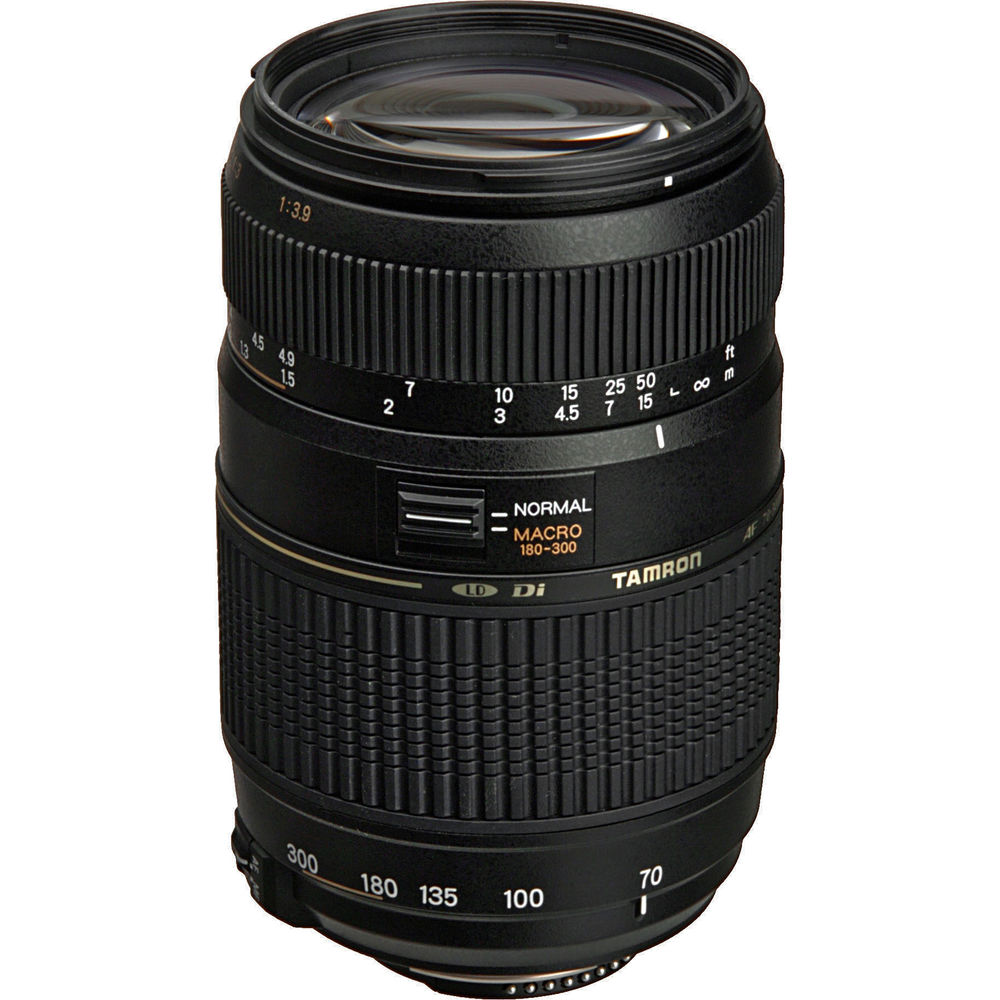 Tamron Zoom Telephoto AF 70-300mm f/4-5.6 Di LD Macro Autofocus Lens - The Camerashop