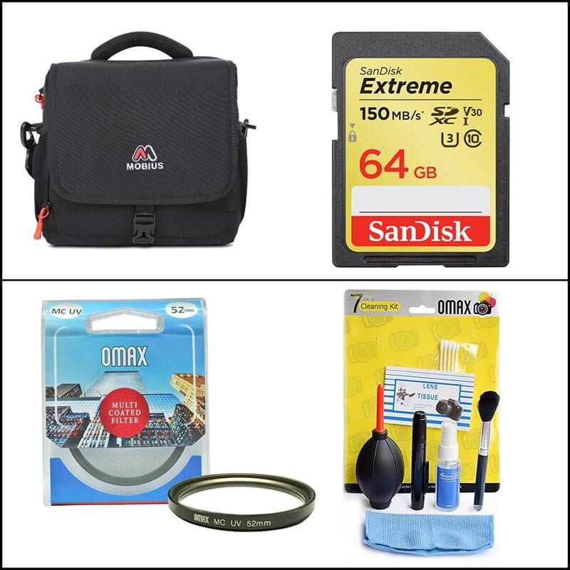 Accessories kit for Fujifilm X-A7 / XT-200 Mirrorless camera ( Combo Kit ) - The Camerashop