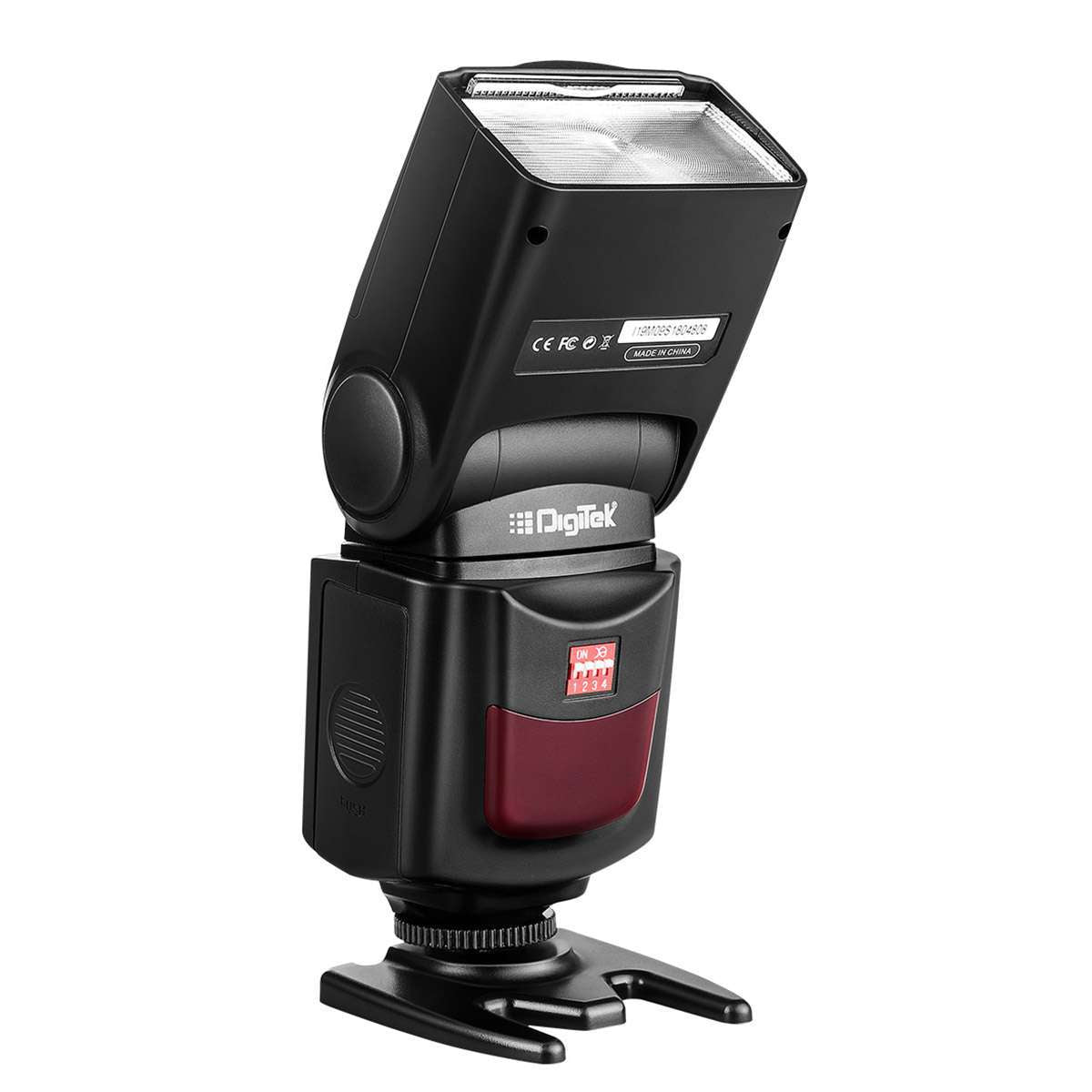 Digitek (DFL 088COMBO) Electronic Flash Speedlite with 2.4G Inbuilt Receiver, Flash Function Control Even from 30 Meters - The Camerashop