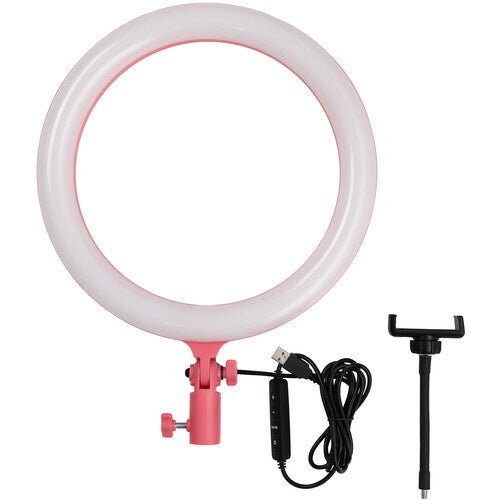 Godox LR120 Bi Color 12 Inches Ring Light Pink - The Camerashop