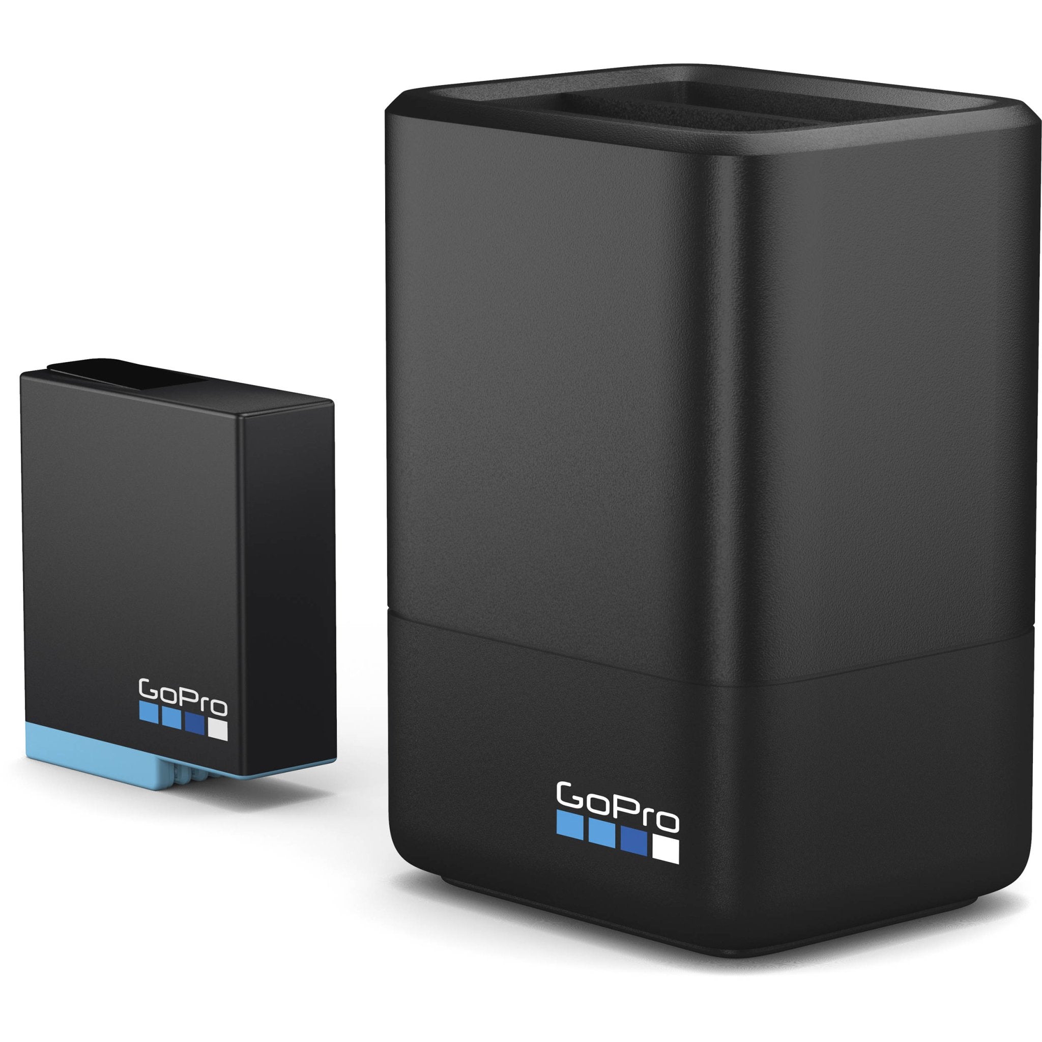 GoPro Dual Lithium-Ion Battery Charger with Battery for HERO8/7/6/5 Black - The Camerashop