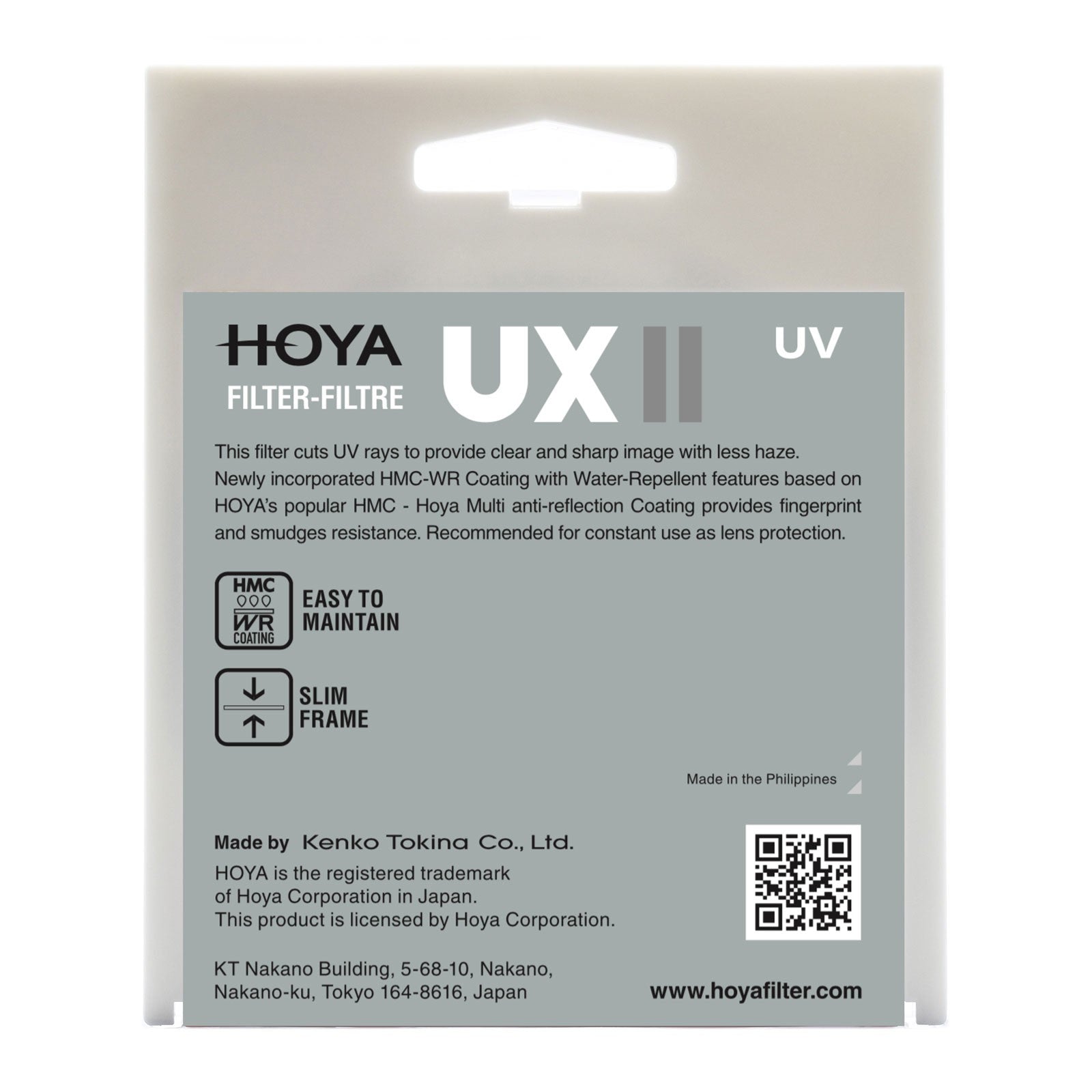 HOYA 67mm UX II UV FILTER