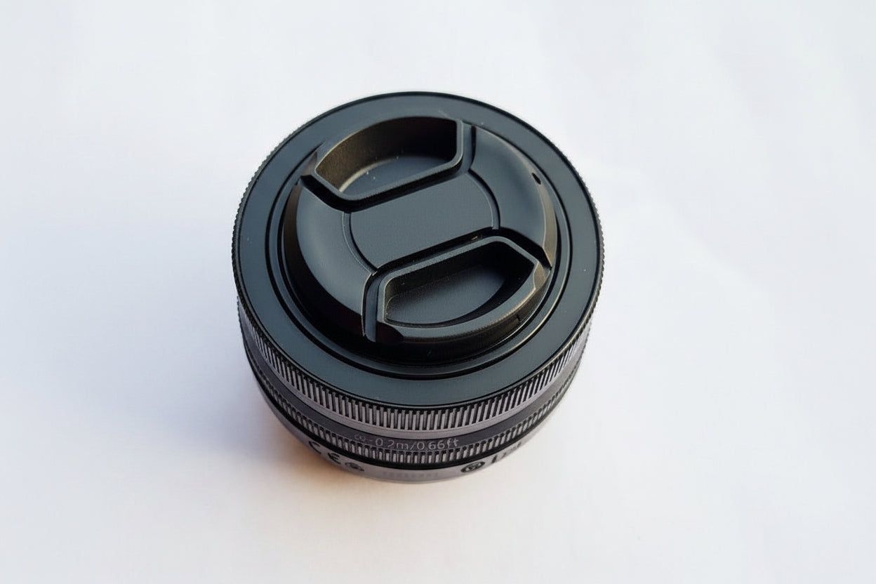 Lens Cap 46mm Compatible for Nikon Z50 w/NIKKOR Z DX 16-50mm, Compatible for Lumix G Vario 14-42mm Lens - The Camerashop