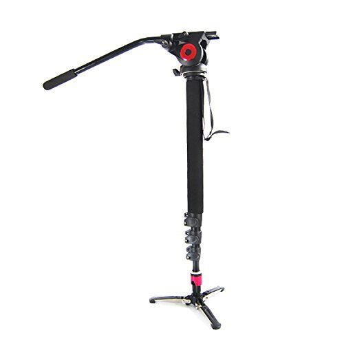 Miliboo MTT705AS Aluminum Portable Fluid Head Camera Monopod - The Camerashop