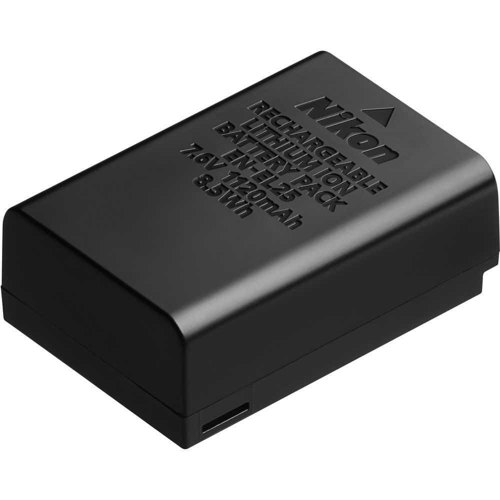 Nikon EN-EL25 Rechargeable Lithium-Ion Battery (7.6V, 1120mAh) (100% Original Nikon Product) - The Camerashop