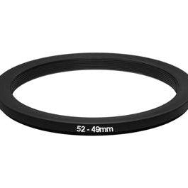 Omax 52-49mm Step-Down Adapter Ring for DSLR Cameras - The Camerashop