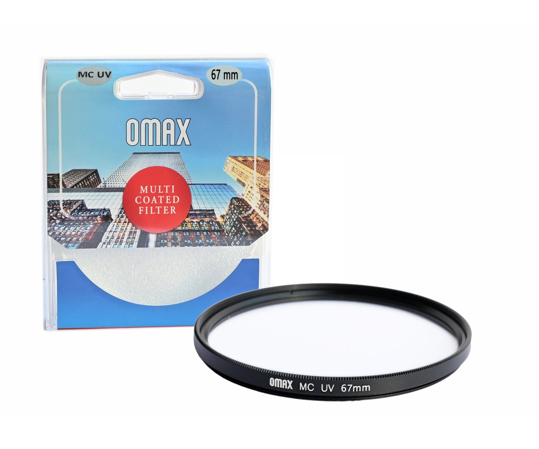 Omax 67mm Multi-Coated UV Filter for Canon EF-S 18-135mm f/3.5-5.6 IS STM Lens - The Camerashop