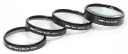 Omax 72mm Close Up Lens Filter Kit for Nikon, Canon, Sony Digital Camera - The Camerashop