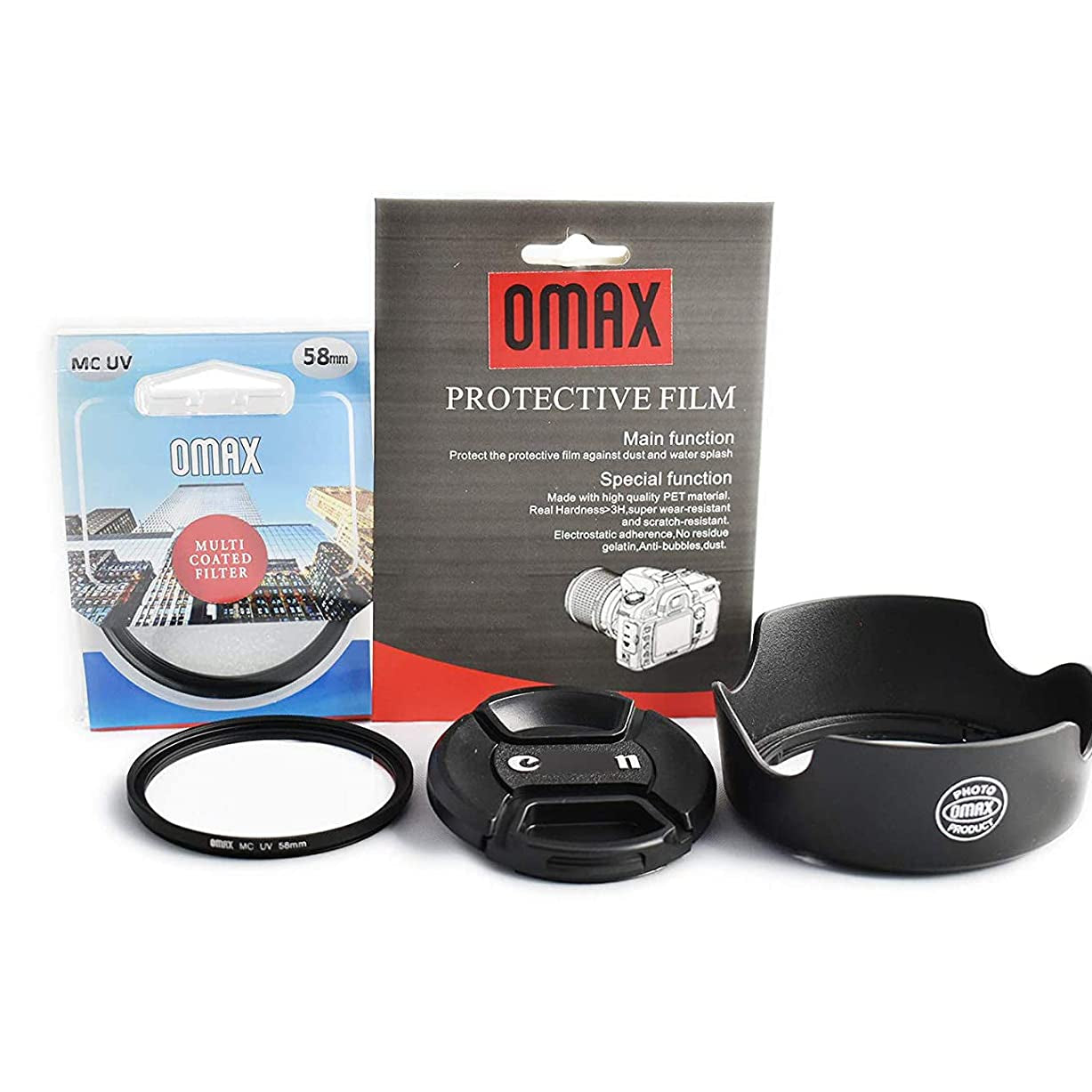 Omax accessories Kit for Canon EOS 1500D/1300D/1200D (EF-S 18-55mm is II) Camera - The Camerashop