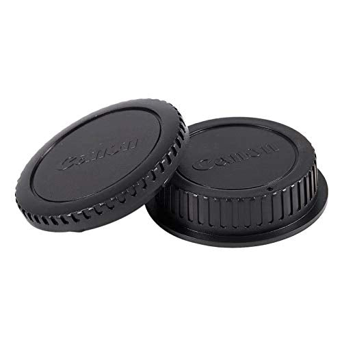 Omax Body Cap & Rear Lens Cap for Canon - The Camerashop
