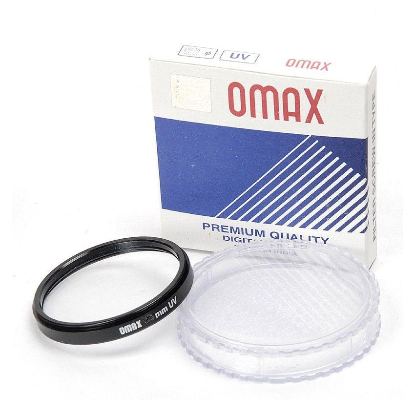 Omax lens protection 49mm UV filter for canon eos m50 kit (15-45 is stm lens) - The Camerashop