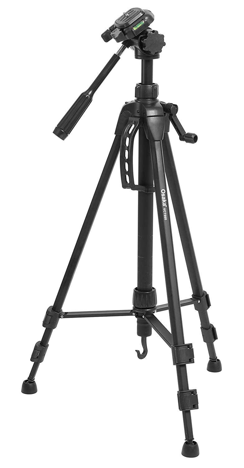 Osaka Tripod for DSLR & Digital Cameras VCT-660 With bag (Load Capacity 3.5 kg) - The Camerashop