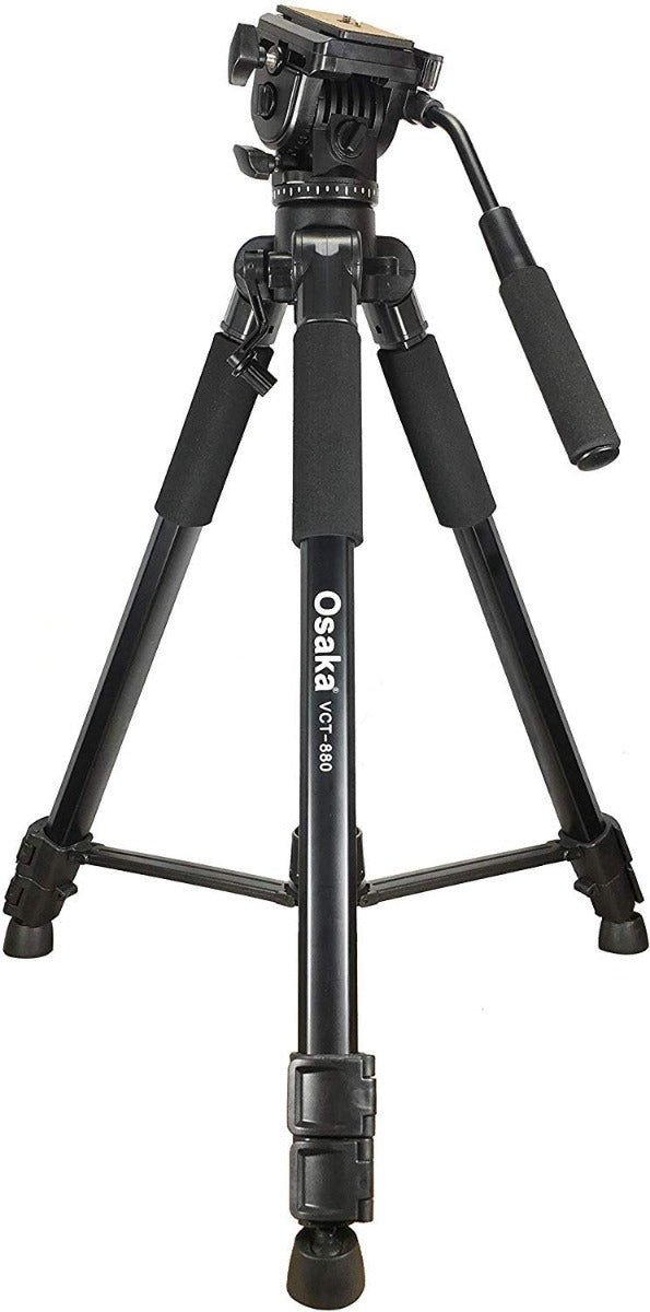 Osaka Tripod for DSLR & Digital Cameras VCT-880 With Bag (Load capacity 6 kg) - The Camerashop