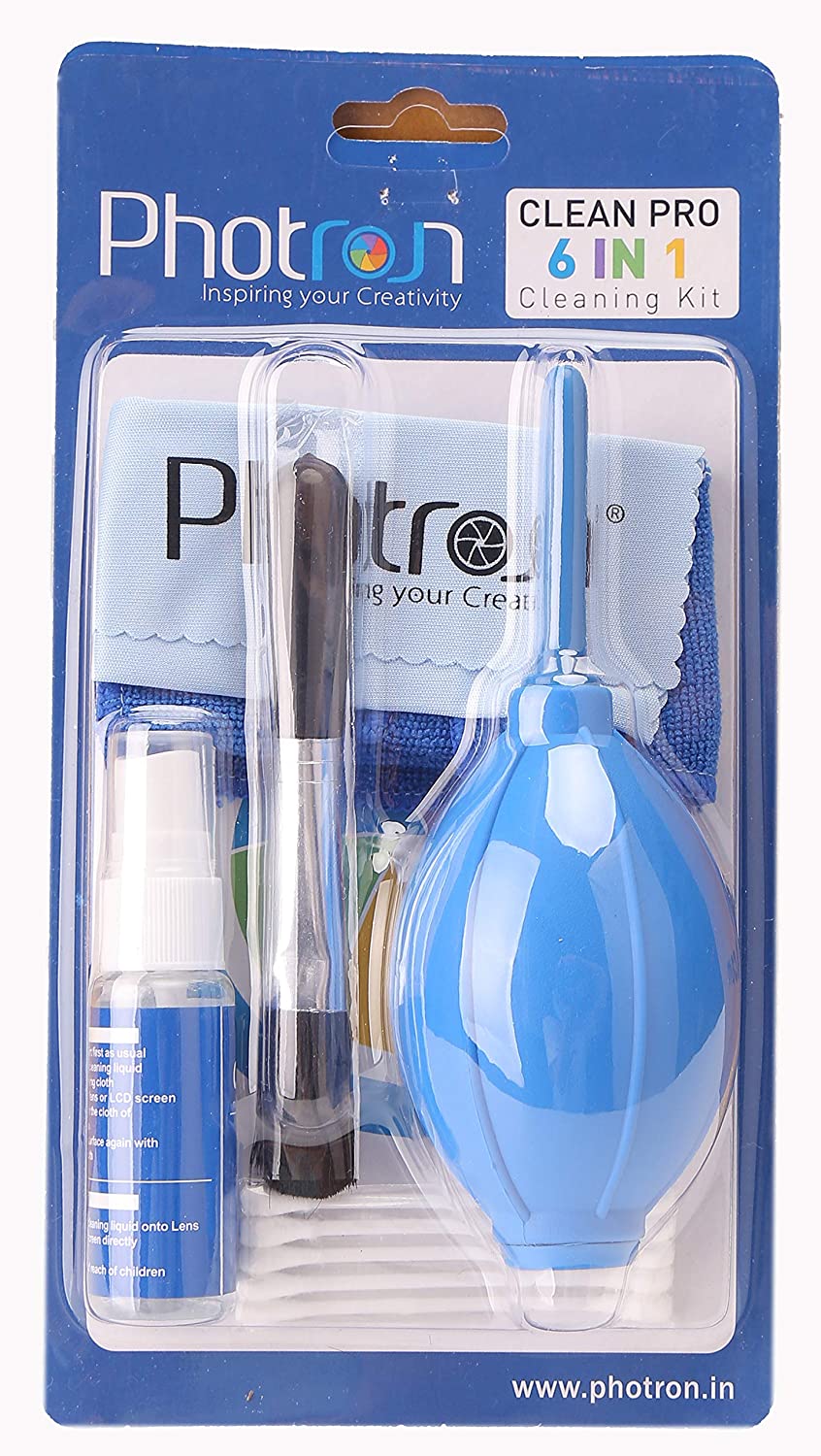 Photron Clean Pro 6-in-1 Multipurpose Camera Cleaning Kit - The Camerashop