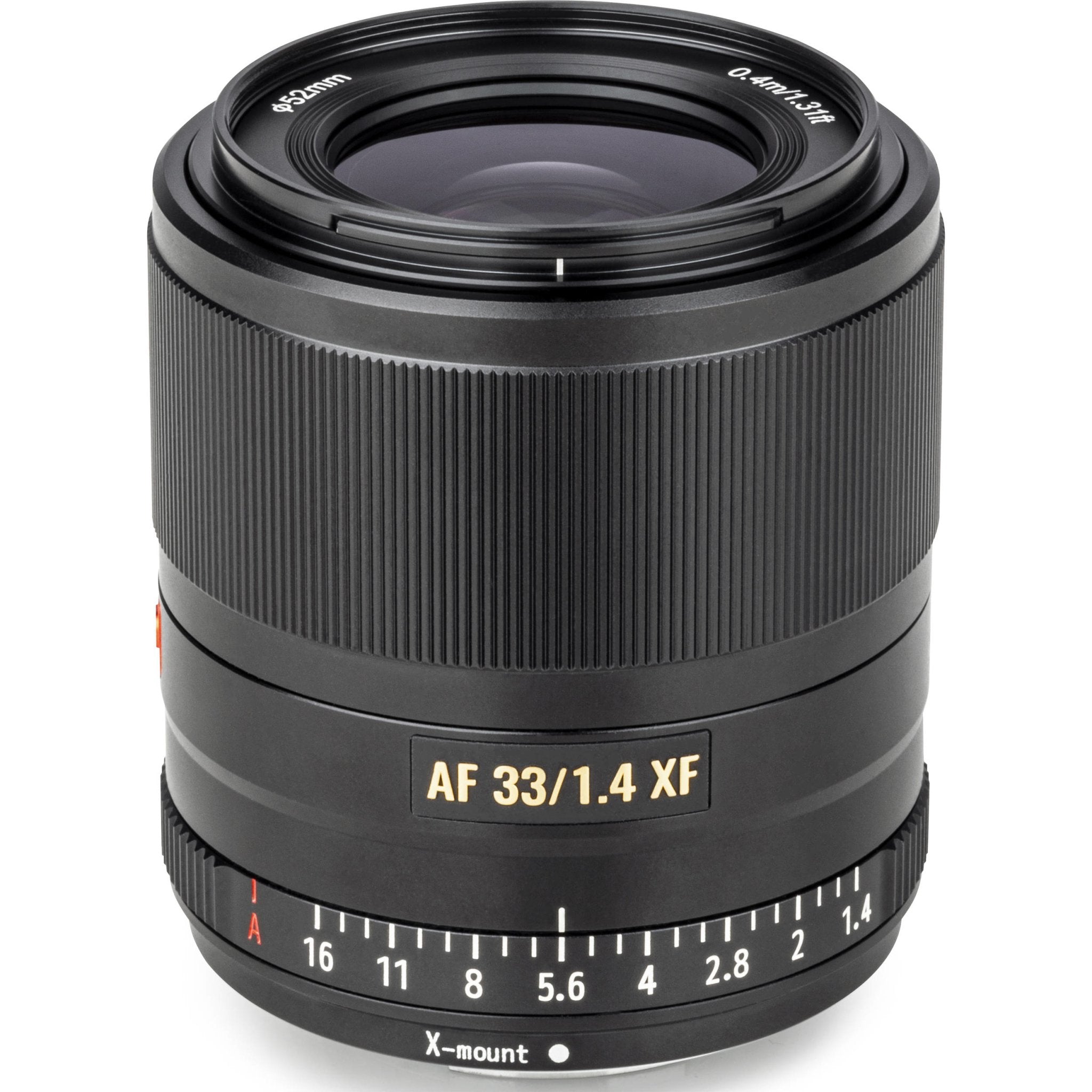 Viltrox AF 33mm f/1.4 XF Lens for FUJIFILM X (Black) - The Camerashop