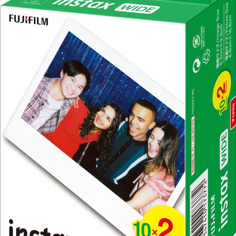 Fuji Instax Wide Film - 20 Sheets Per pack - The Camerashop
