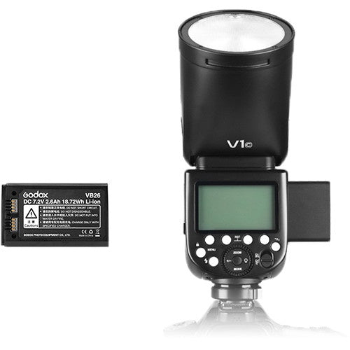 Godox V1 C TTL Lithium-Ion Round Head Flash for Canon Cameras