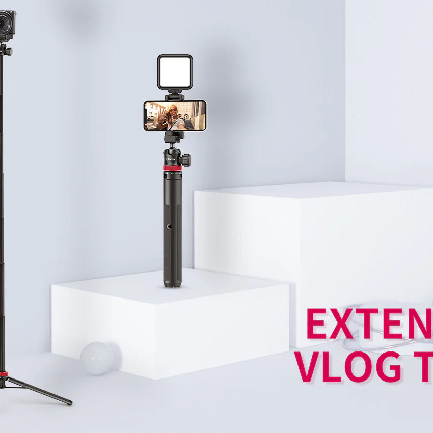 Ulanzi MT-44 Extendable Vlog Tripod (Upgrade) - The Camerashop