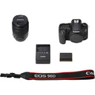 Canon EOS 90D Digital SLR Camera with 18-135 is USM Lens - The Camerashop