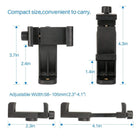 Photron PHMH300 Universal 360 Degree Rotating Mobile Holder Tripod Mount Adapter Clip - The Camerashop
