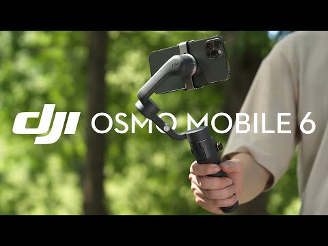 DJI OSMO Mobile 6: Advanced 3-Axis Smartphone Gimbal with Built-in