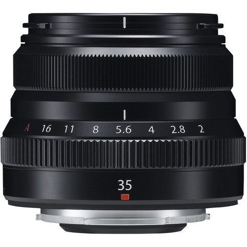 FUJIFILM XF 35mm f/2 R WR Lens (Black) - The Camerashop