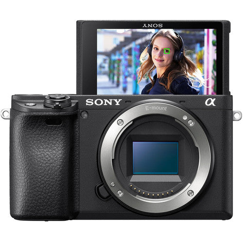 Sony Alpha 6400 E-mount Camera with APS-C Sensor (ILCE-6400M) 24.2 MP Mirrorless Camera with a 18-135mm Power Zoom lens. - The Camerashop