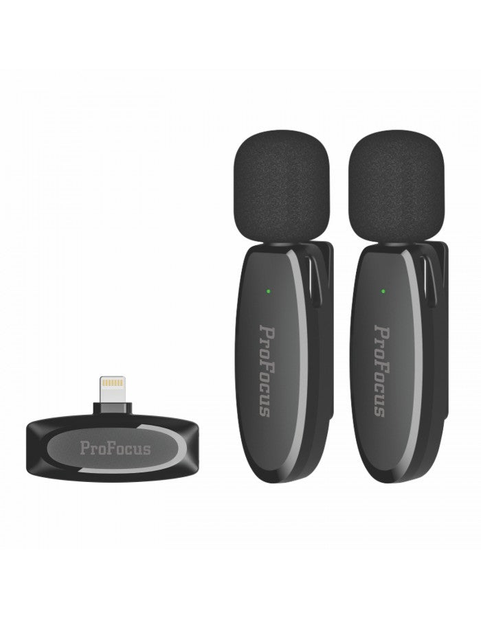 ProFocus wireless Microphone (AP003) Plug & Play Mic for Apple iPhone - The Camerashop