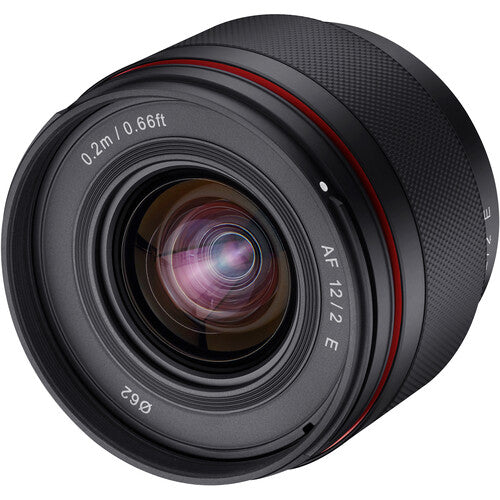 Samyang 12mm f/2.0 AF Compact Ultra-Wide Angle Lens for Sony E-Mount - The Camerashop