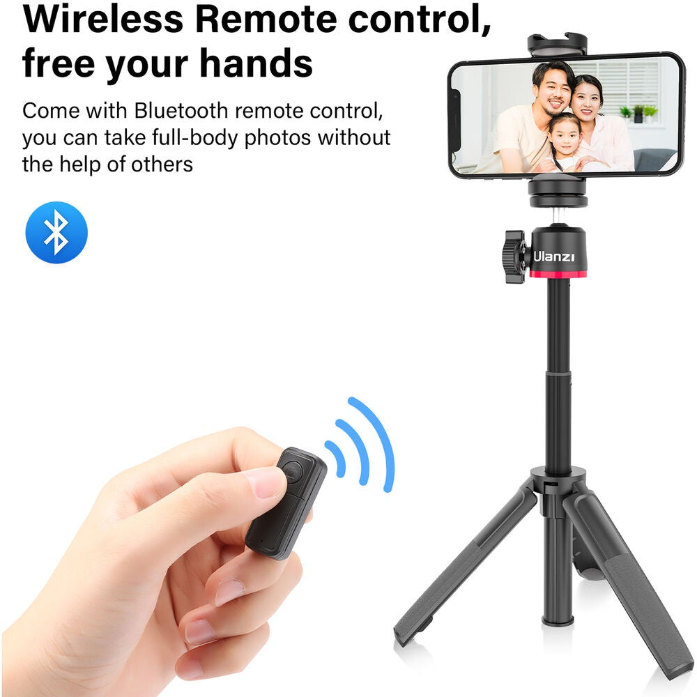 Ulanzi MT-30 Smartphone Tripod/Selfie Stick with Bluetooth Remote - The Camerashop