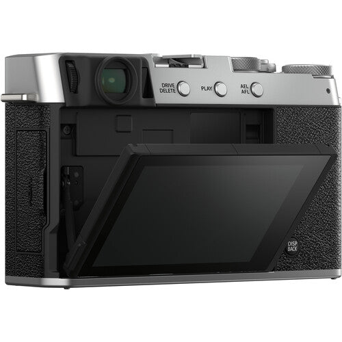 FUJIFILM X-E4 Mirrorless Camera with 27mm 1:2.8 R Lens (Silver) - The Camerashop
