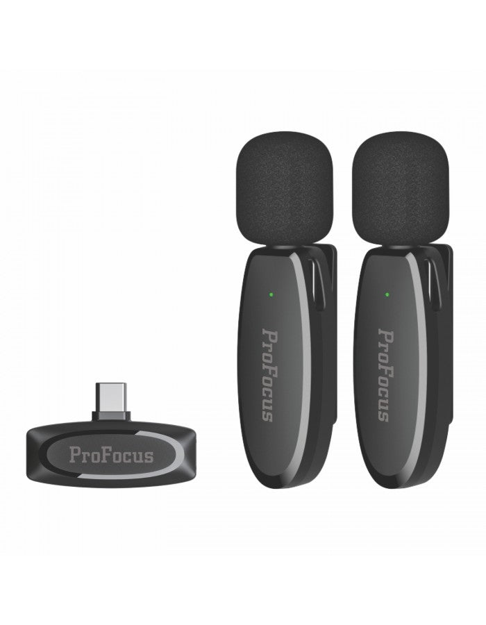 Profocus wireless Microphone (AP003) C-Type Plug & Play Mic for Android Smartphones - The Camerashop