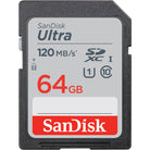 SanDisk 64GB Ultra UHS-I SDXC Memory Card (120MB/s) - The Camerashop